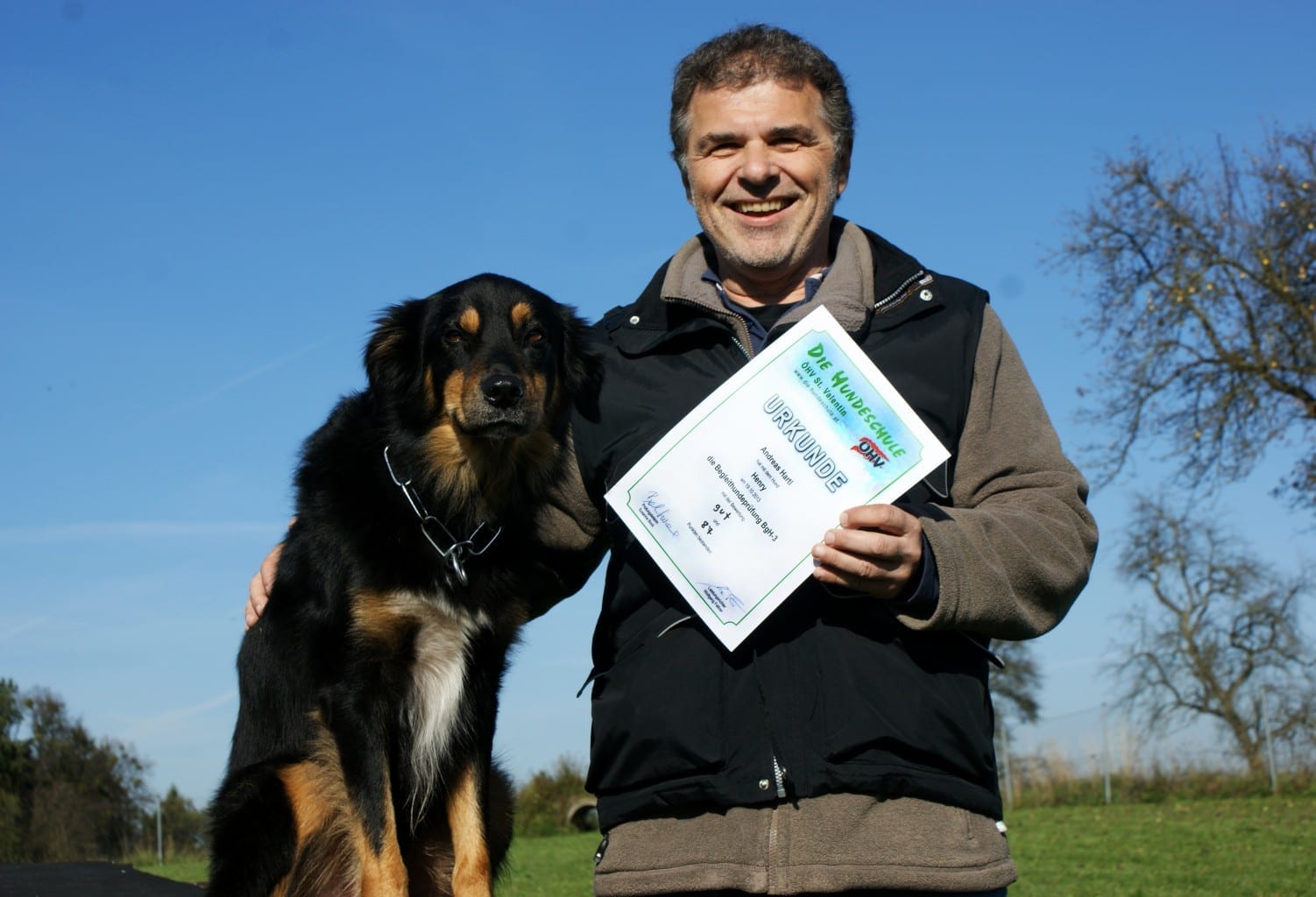 Da freut sich s'Herrl (Foto: Lisa Schenkermair - Danke!)