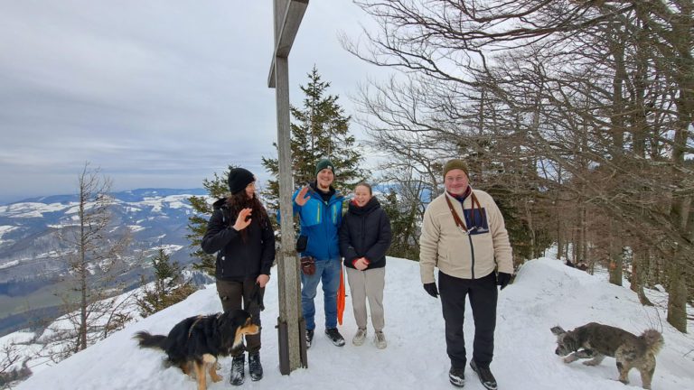 Hohe Dirn mit ganz viel Schnee
